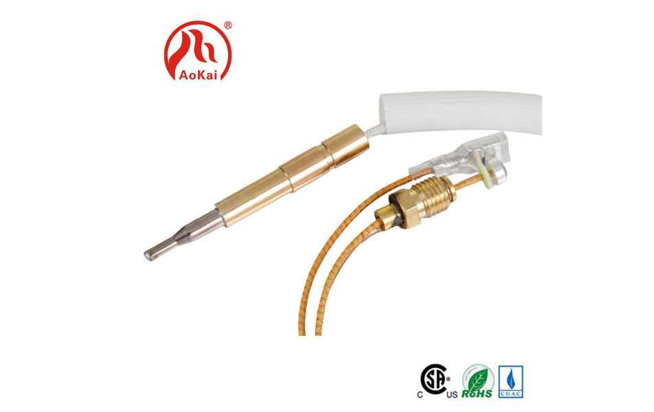 Infrared siko type thermocouple installation