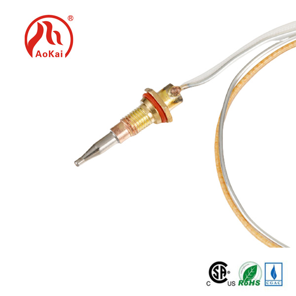 Gas Thermocouple Connector nga adunay Plug In